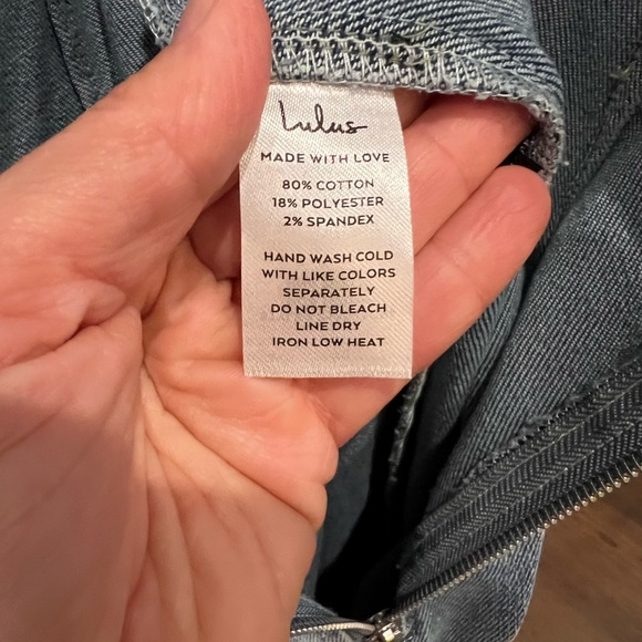 Lulu’s Denim Jumpsuit - Picture 8 of 9